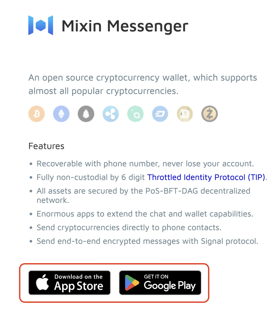 mixin messenger